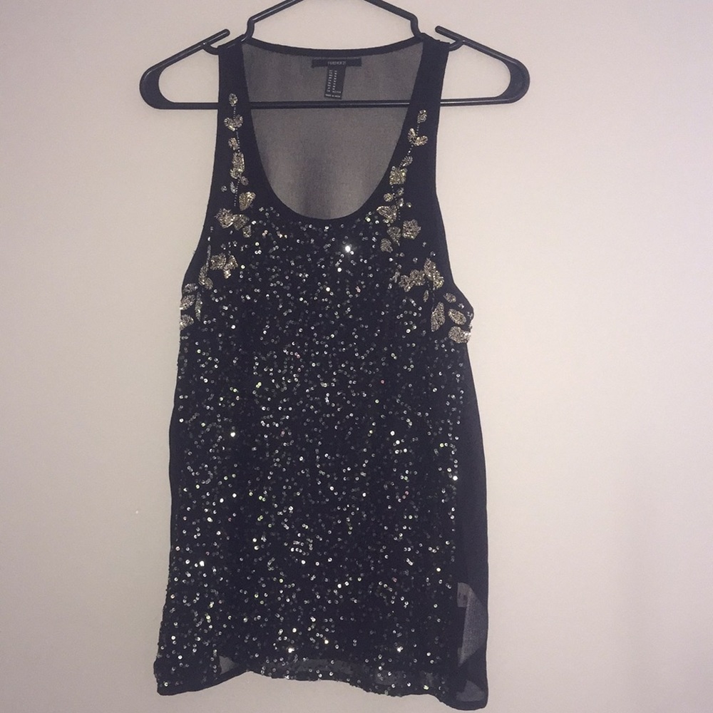 Sequin top! So beautiful!